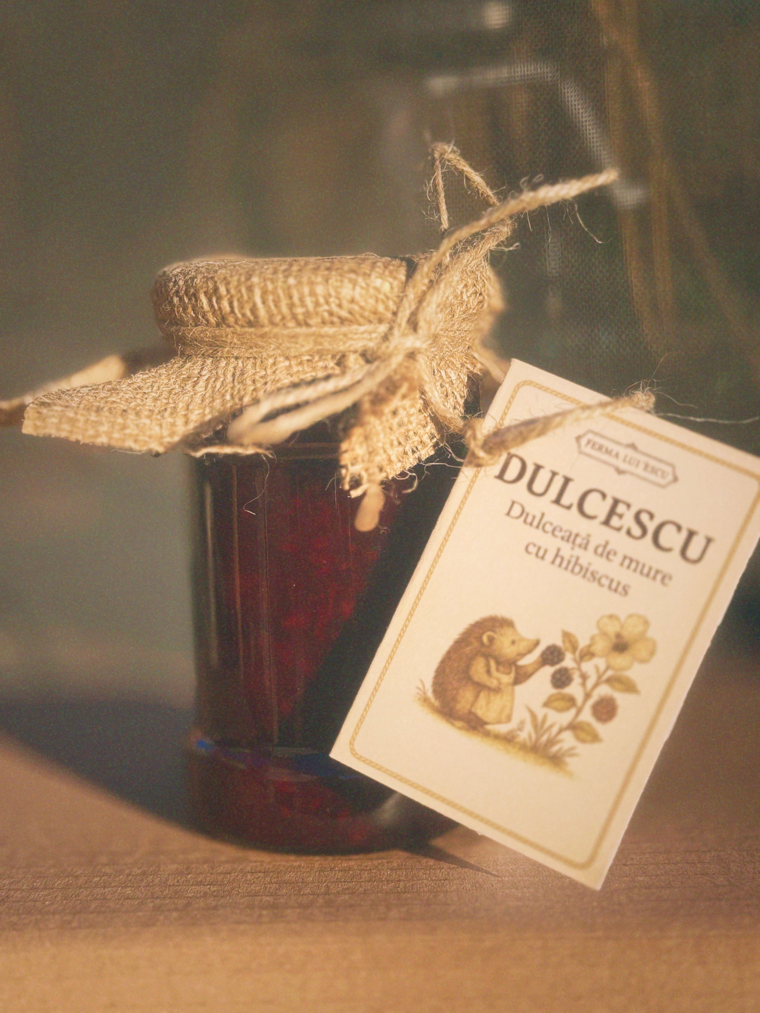 Dulceață de mure cu hibiscus