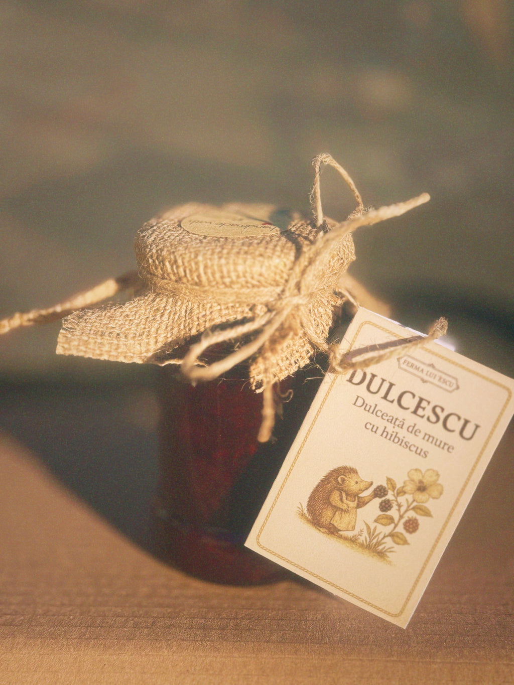 Dulceață de mure cu hibiscus