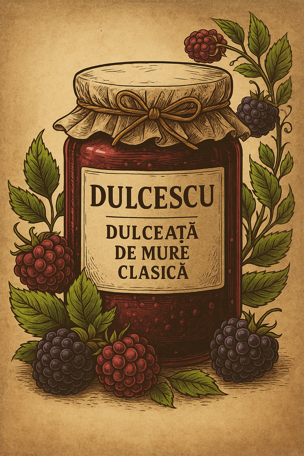 Dulceață de mure clasică